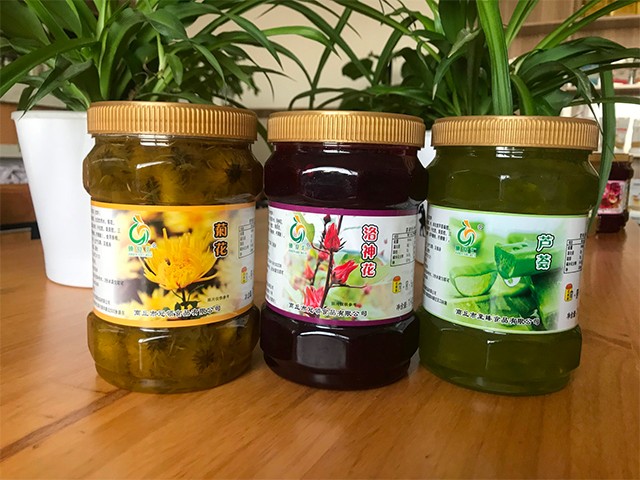 菊花花茶、洛神花花茶、蘆薈花茶